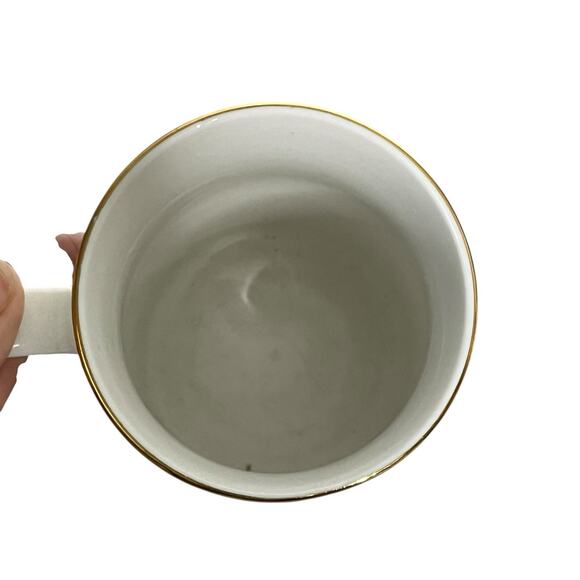 Merry Masterpieces Vintage Lot Of 4 Mugs Fine Porcelain Coffee Tea Holiday Humor - Picture 9 of 16